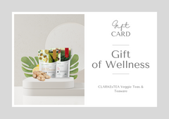 CLARKEsTEA 'Gift of Wellness' Gift Card